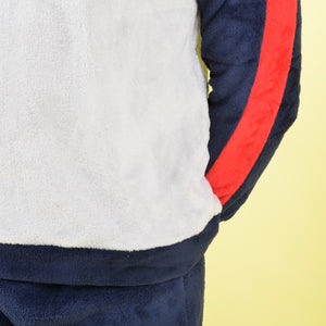 Pigiama uomo coral calibrato conformato curvy blu Kappa 22141
