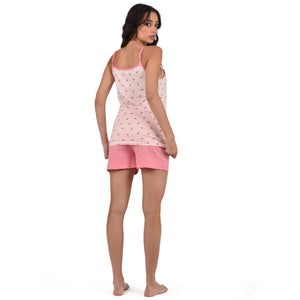 Pigiama donna estivo corto Cippi 8685 cotone