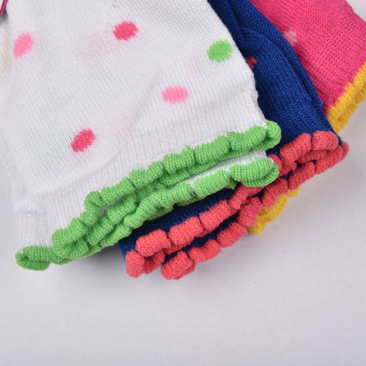Meritex Calzini corti Bambina 7577 in cotone 6 paia
