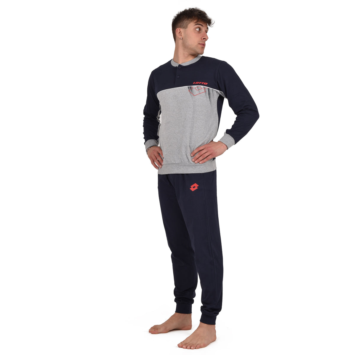 Pigiama Lotto uomo LP1102 100% cotone