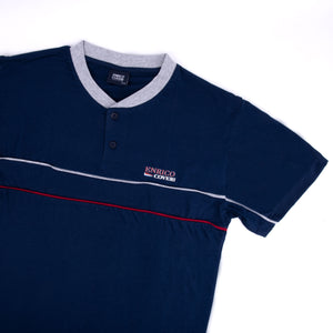 Pigiama uomo Enrico Coveri EP9123 corto cotone blu