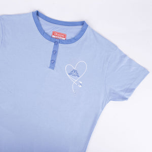 Pigiama donna Kappa 21327 corto in cotone