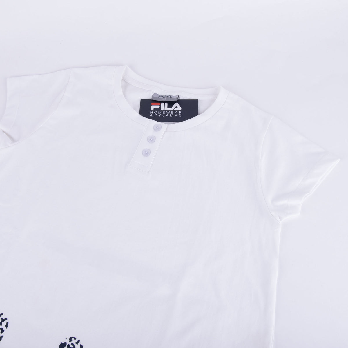 Pigiama donna Fila FPS4052 corto cotone maculato