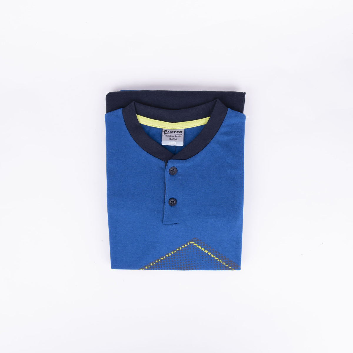 Pigiama ragazzo Lotto LP8025 corto cotone bluette