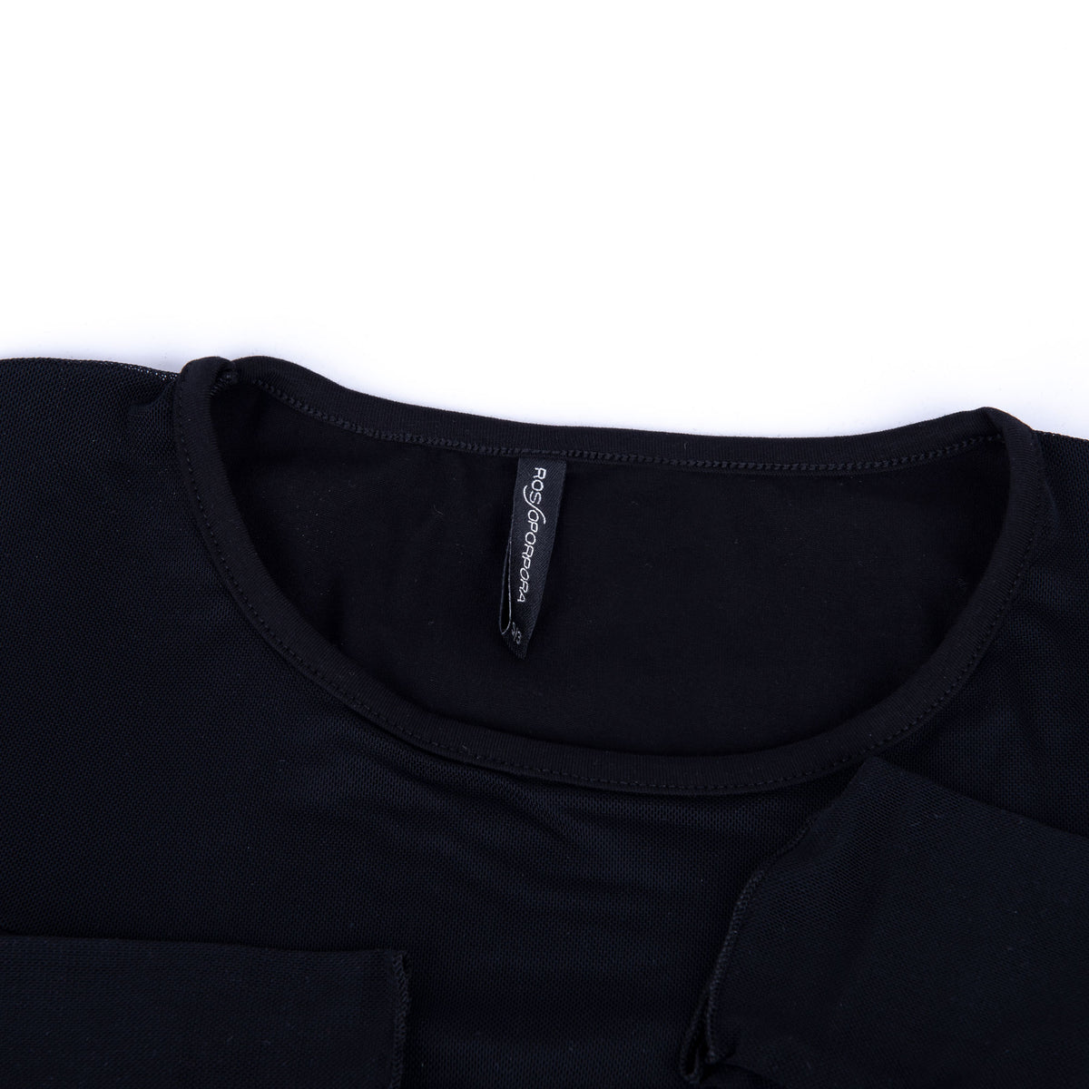 Maglia donna Rossoporpora DB720 manica lunga con tulle