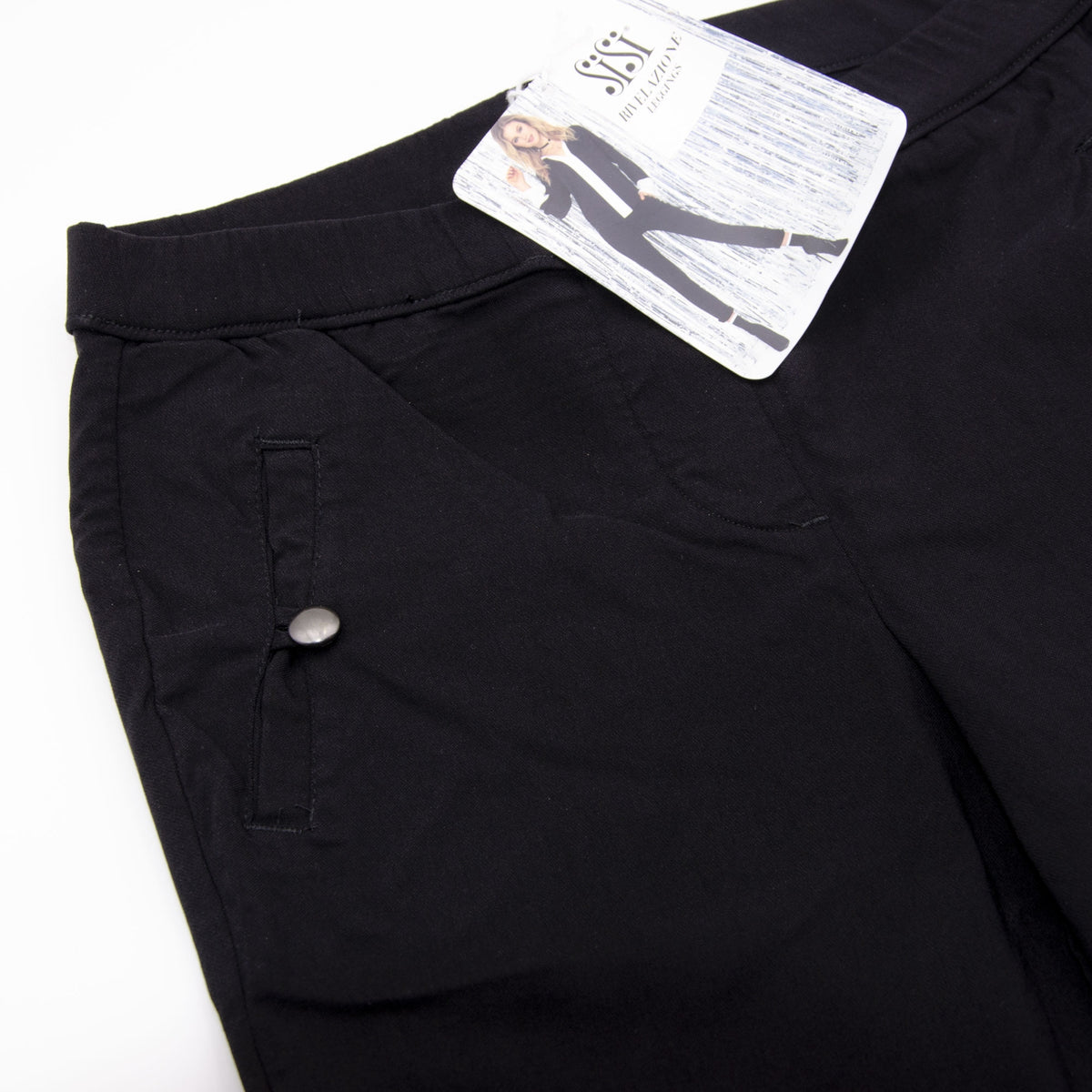 Leggins pantalone donna Sisi Rivelazione nero