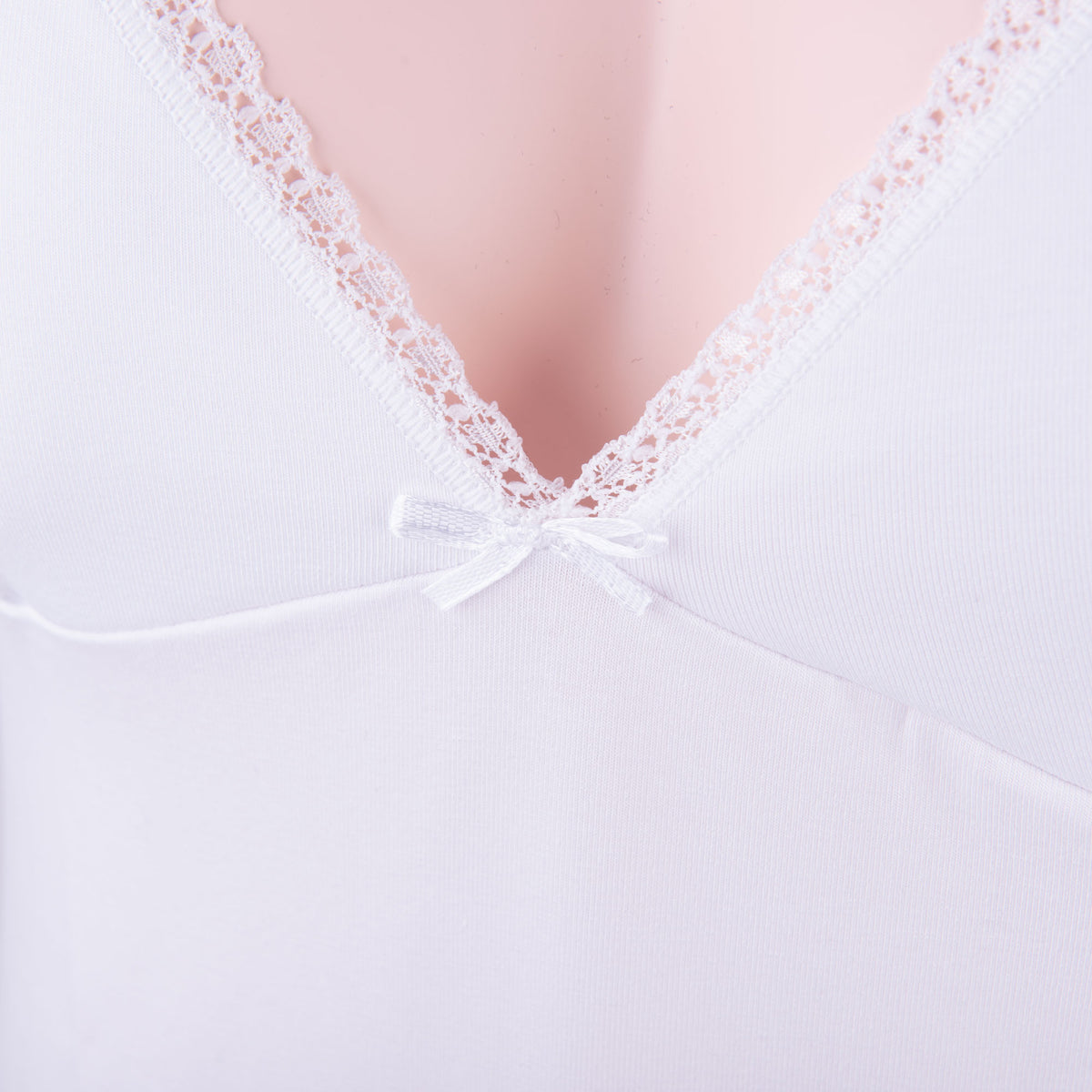 Canotta donna spalla stretta Lovelygirl mb848 formaseno cotone elasticizzato