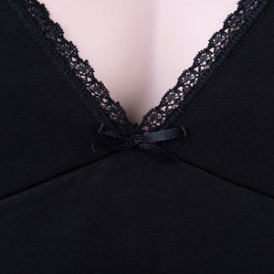 Canotta donna spalla stretta Lovelygirl mb848 formaseno cotone elasticizzato