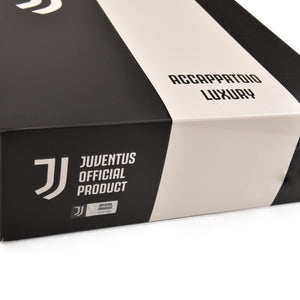 Accappatoio Premium JUVENTUS Ufficiale in microspugna con Cappuccio e Cintura