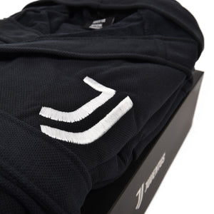 Accappatoio Premium JUVENTUS Ufficiale in microspugna con Cappuccio e Cintura