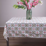 Tovaglia Vingi Armonia cod.A15 fantasia fiori cotone