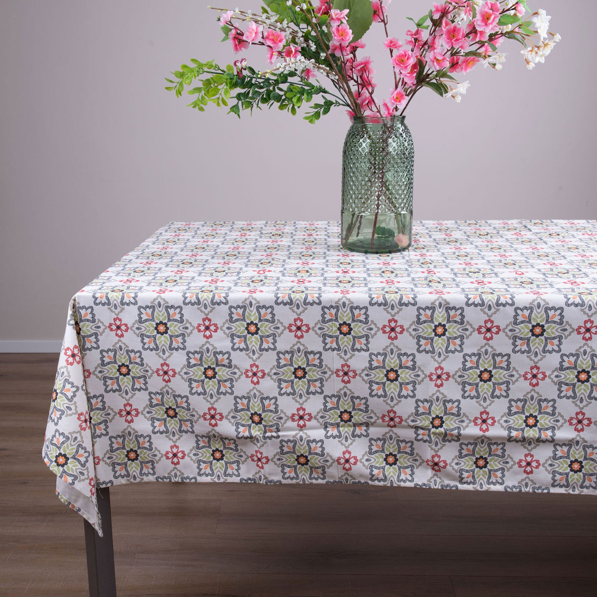 Tovaglia Vingi Armonia cod.A15 fantasia fiori cotone