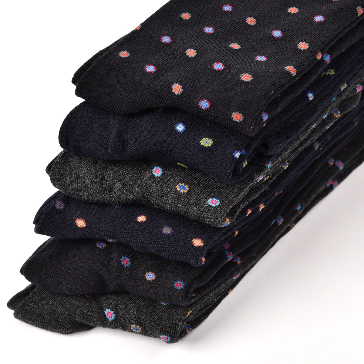 Calze uomo pois lunghe caldo cotone Meritex 1244 6 paia