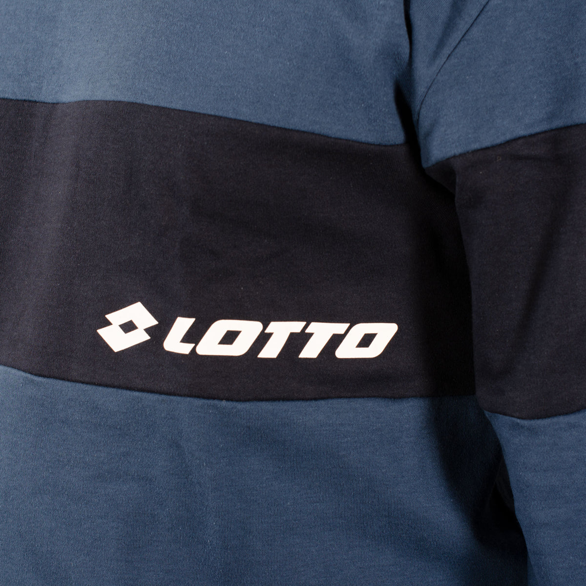 Pigiama uomo Lotto LP4066 in caldo cotone con polsini jeans