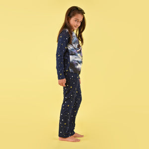 Pigiama bambina invernale Santoro Gorjuss 56625 caldo cotone