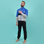 Pigiama uomo Inter ufficiale cotone felpato B2IN14133 royal