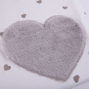 Pigiama donna Love and Bra 37799 caldo cotone cuore