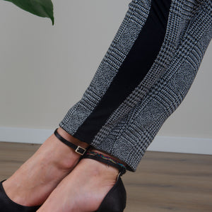 Leggings moda Jadea fantasia pied-de-poule 4279