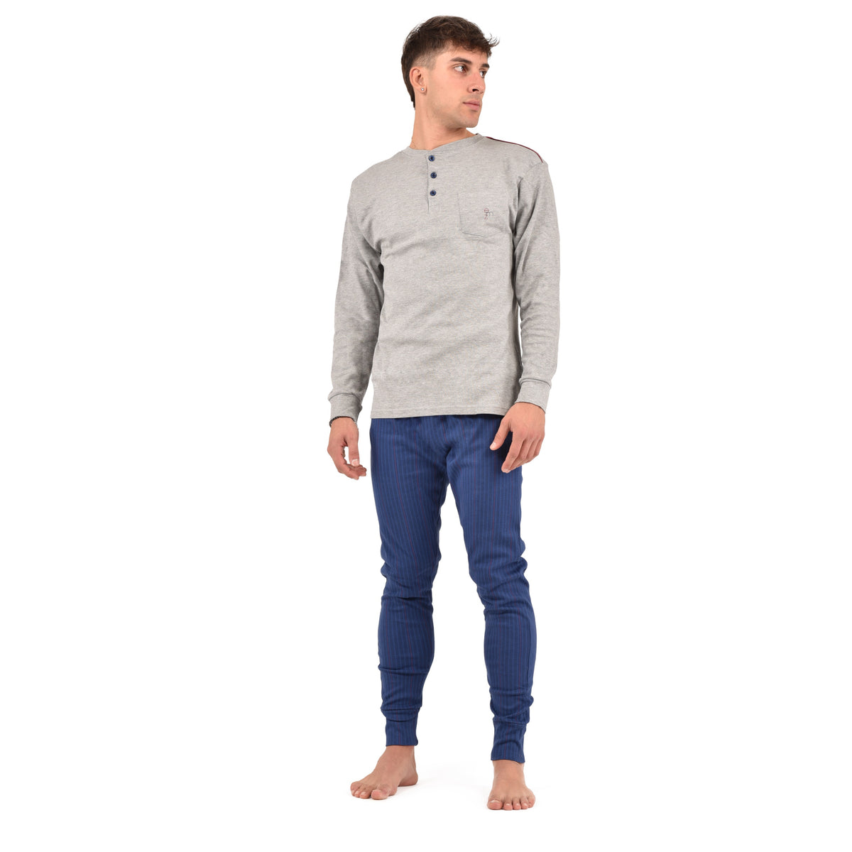 Pigiama uomo in caldo cotone SE5441 Karel