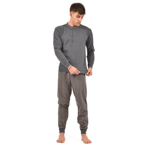 Pigiama uomo in caldo punto milano Karel SE5400