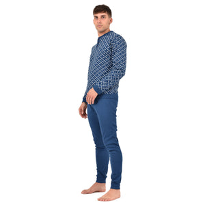 Pigiama uomo in caldo cotone Ambro U8002.23
