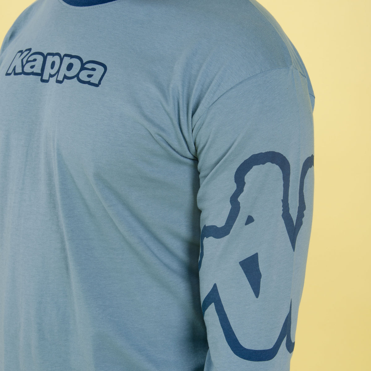 Pigiama Kappa uomo in cotone leggero sportivo KMS 22806 salvia