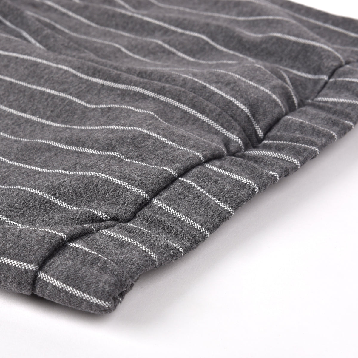Pantalone gessato Jogger Love and bra 54130 grigio lacci pelle