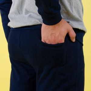 Pigiama uomo caldo cotone Navigare con polsini B2141356