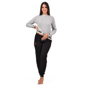 Pigiama donna caldo cotone smerlato Kappa KWW 23008
