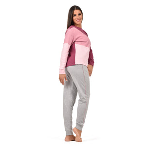 Pigiama donna invernale Kappa KMW 23006 in caldo cotone