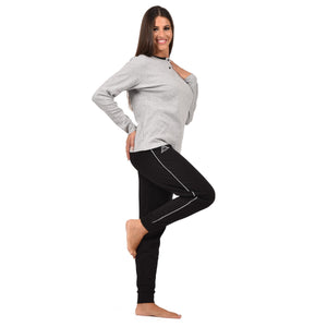 Pigiama donna invernale Kappa KWW 23004 in caldo cotone
