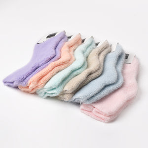 Calze donna corte morbide calde soft 3024 6 paia