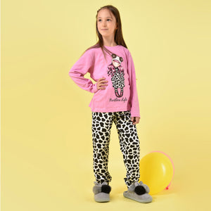 Pigiama bambina invernale Santoro Gorjuss 56626 caldo cotone