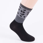 Calze donna Meritex 3502 animalier caldo cotone grigio
