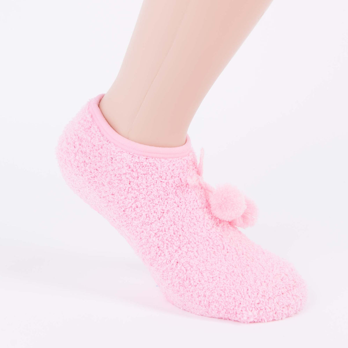 Babbucce scarpette donna antiscivolo Pierre Cardin in ciniglia rosa