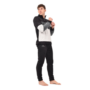 Pigiama uomo invernale Kappa KMW23962 pile coral