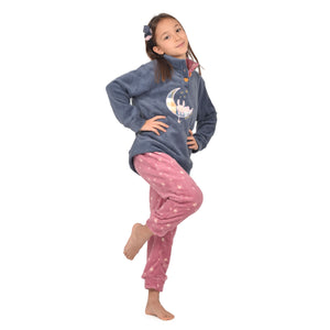 Pigiama bimba in caldo coral coniglietto Irge IK364
