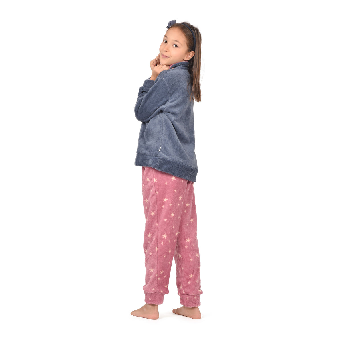 Pigiama bimba in caldo coral coniglietto Irge IK364
