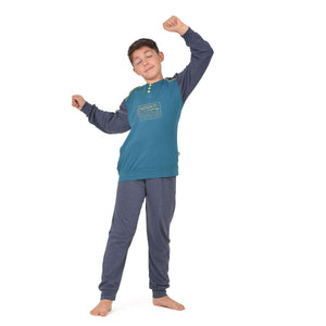 Pigiama bambino caldo cotone Irge IK-393
