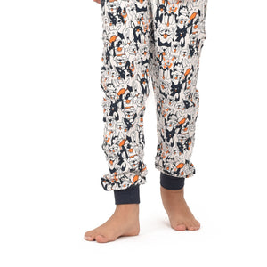 Pigiama bambino cagnolini blu Admas caldo cotone 60887
