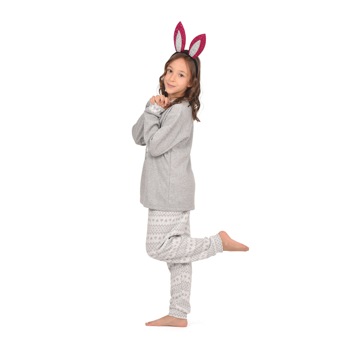 Pigiama bimba punto milano pinguino Irge PMK 056