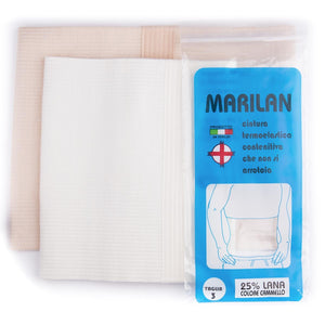 Fascia elastica lombare panciera misto lana