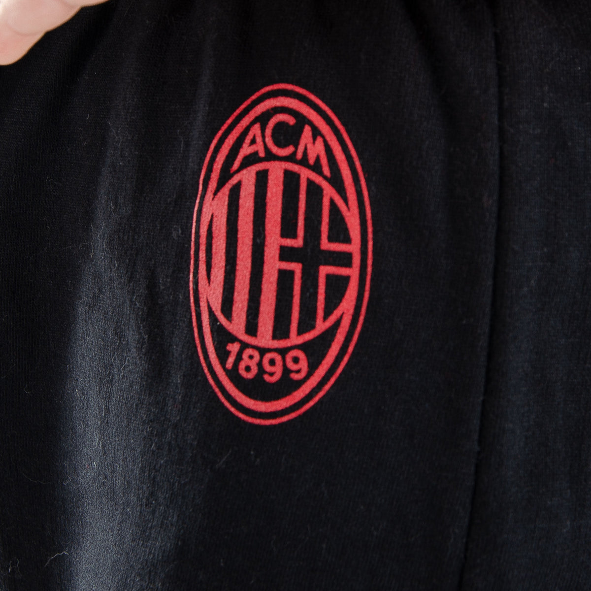 Pigiama tuta bambino Milan zip cotone felpato B2MI15117 antracite