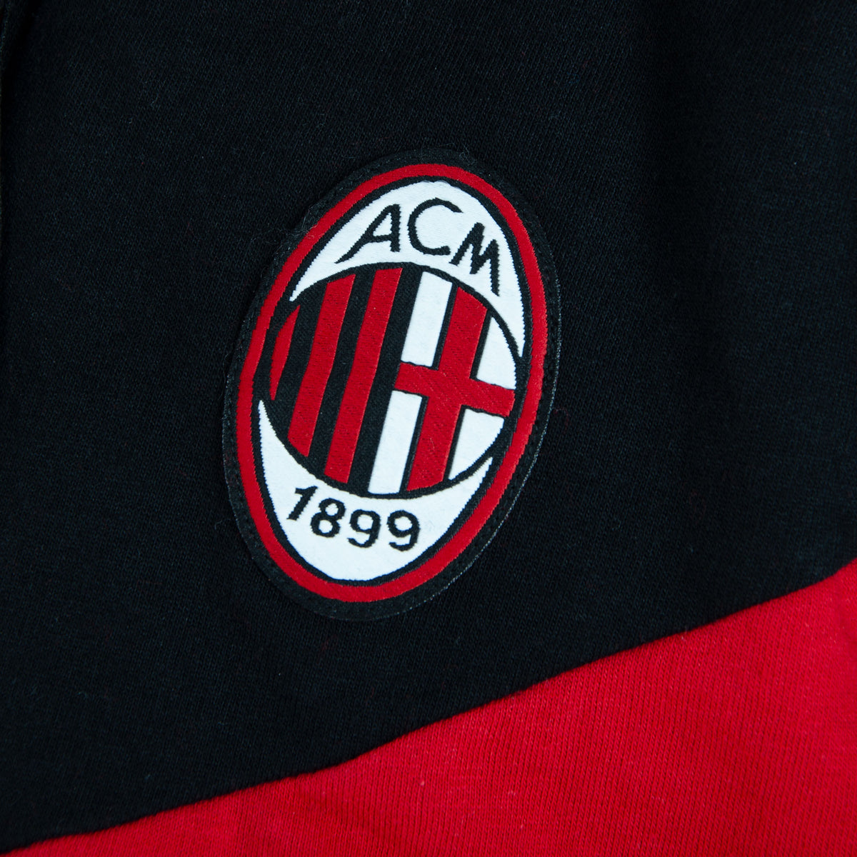 Pigiama tuta bambino Milan zip cotone felpato B2MI15117 nero