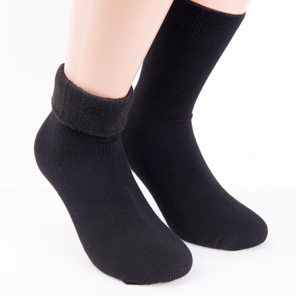 Calze donna micropile caldissime Coconuda nero