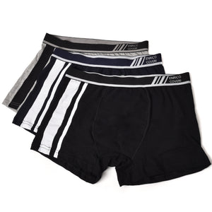 Boxer uomo Enrico Coveri EB1240 in cotone elasticizzato 3 pz