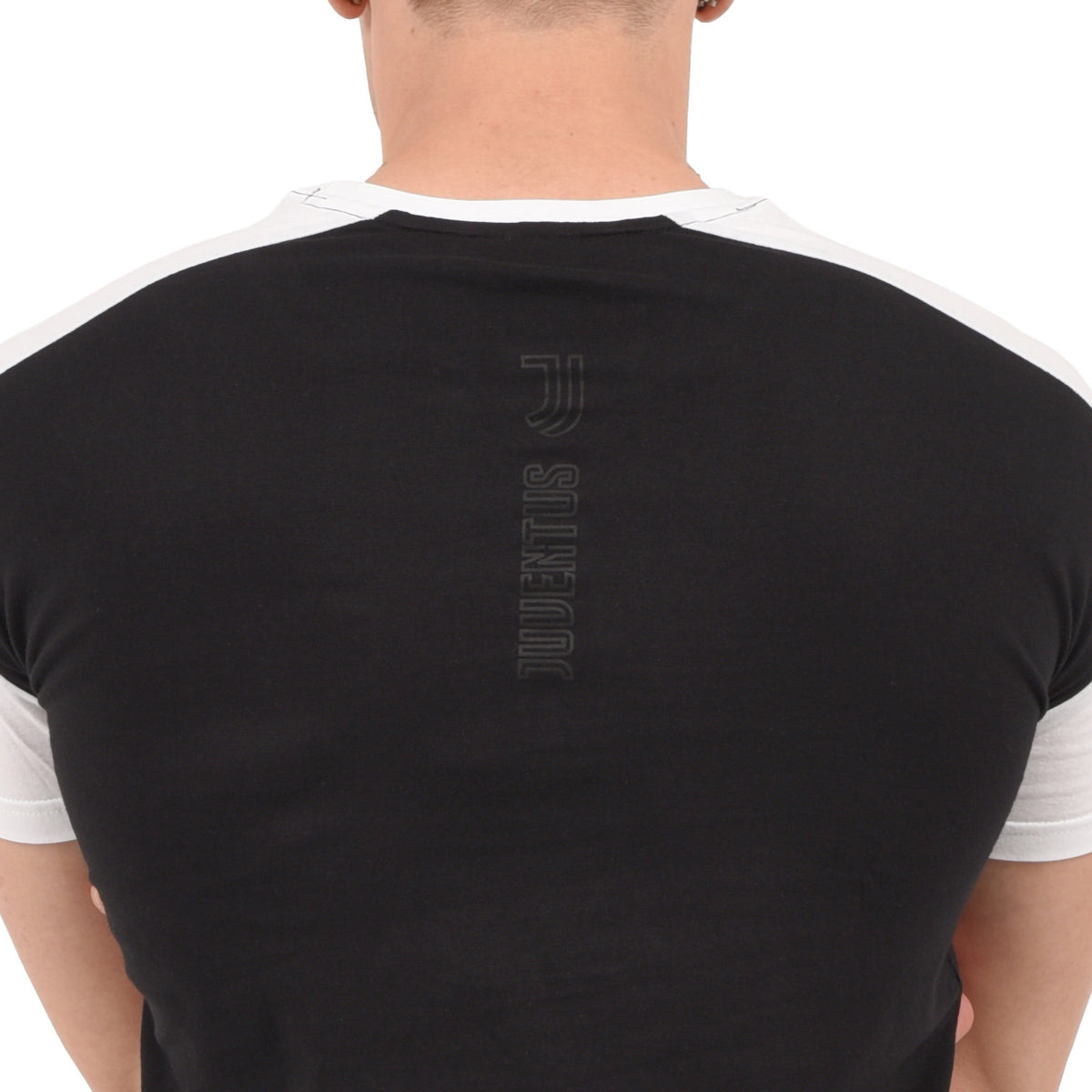 T-shirt maglia uomo girocollo 100% cotone ufficiale JUVENTUS nera