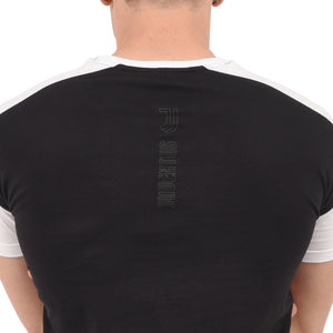 T-shirt maglia uomo girocollo 100% cotone ufficiale JUVENTUS nera