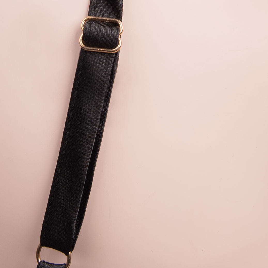 Sottoveste baby doll in raso con pizzo Elena Love And Bra