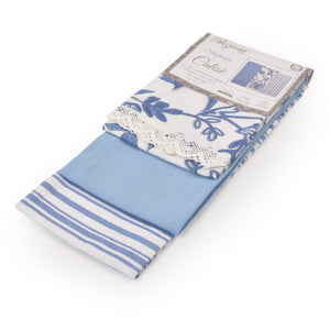 Strofinacci da cucina cotone Preziosa Calisè S06 3 pezzi